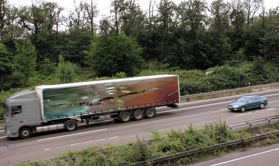 Beschleunigte Kunst - unterwegs